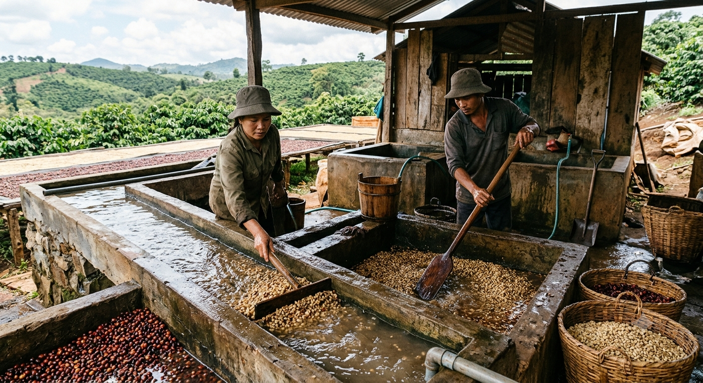 Phương pháp chế biến và tác động đến hương vị