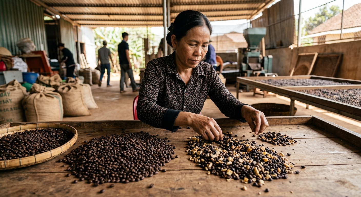 Phân biệt cà phê nguyên chất và cà phê pha trộn